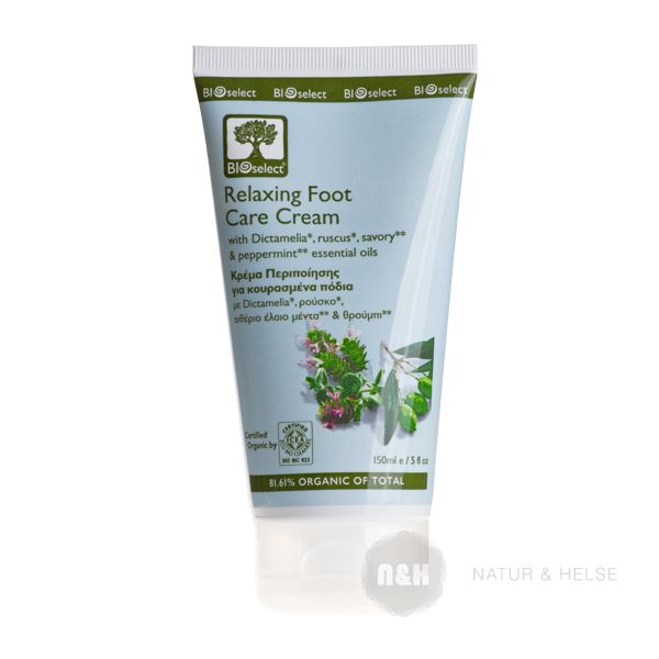 Relaxing Foot Care Cream Bioselect �kologisk